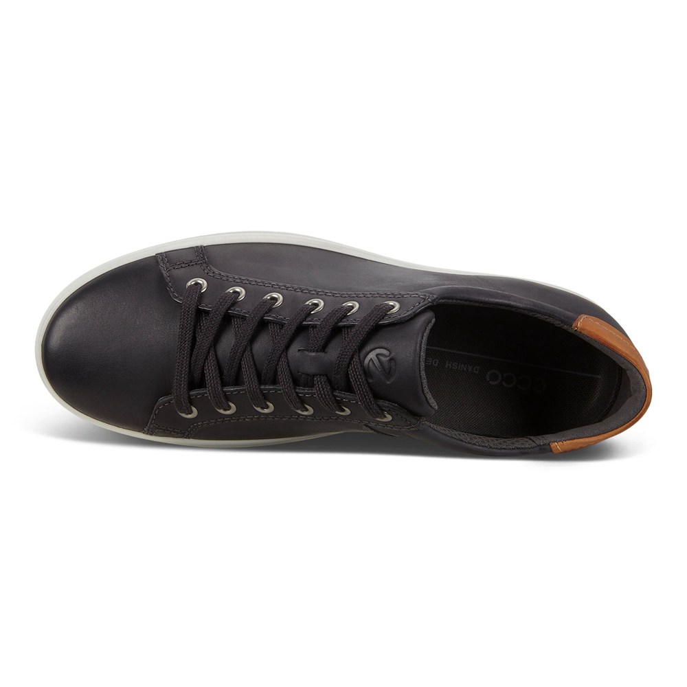 Tenis Hombre - ECCO Soft Classic - Grises Oscuro - YRM804261